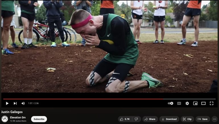 Nike commercial involving a man with a health condition who accomplished his goals.