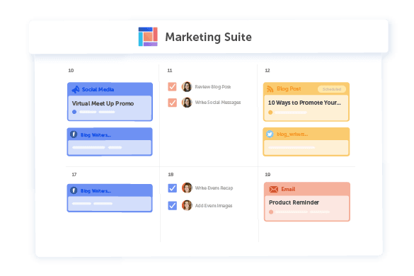 CoSchedule Marketing Calendar