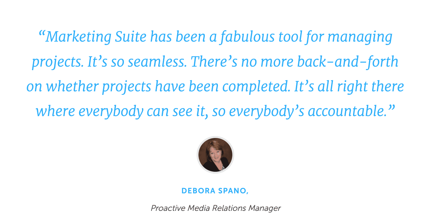 CoSchedule company testimonial from Debora Spano