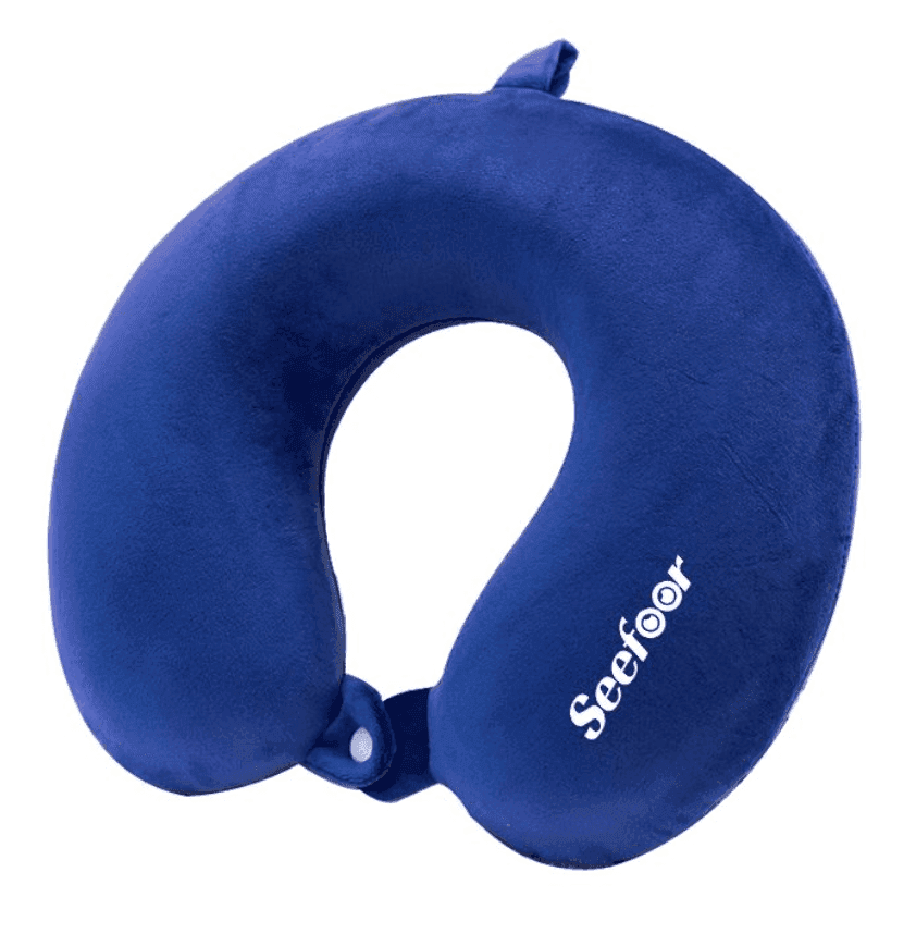 Use a travel neck pillow as a gift idea