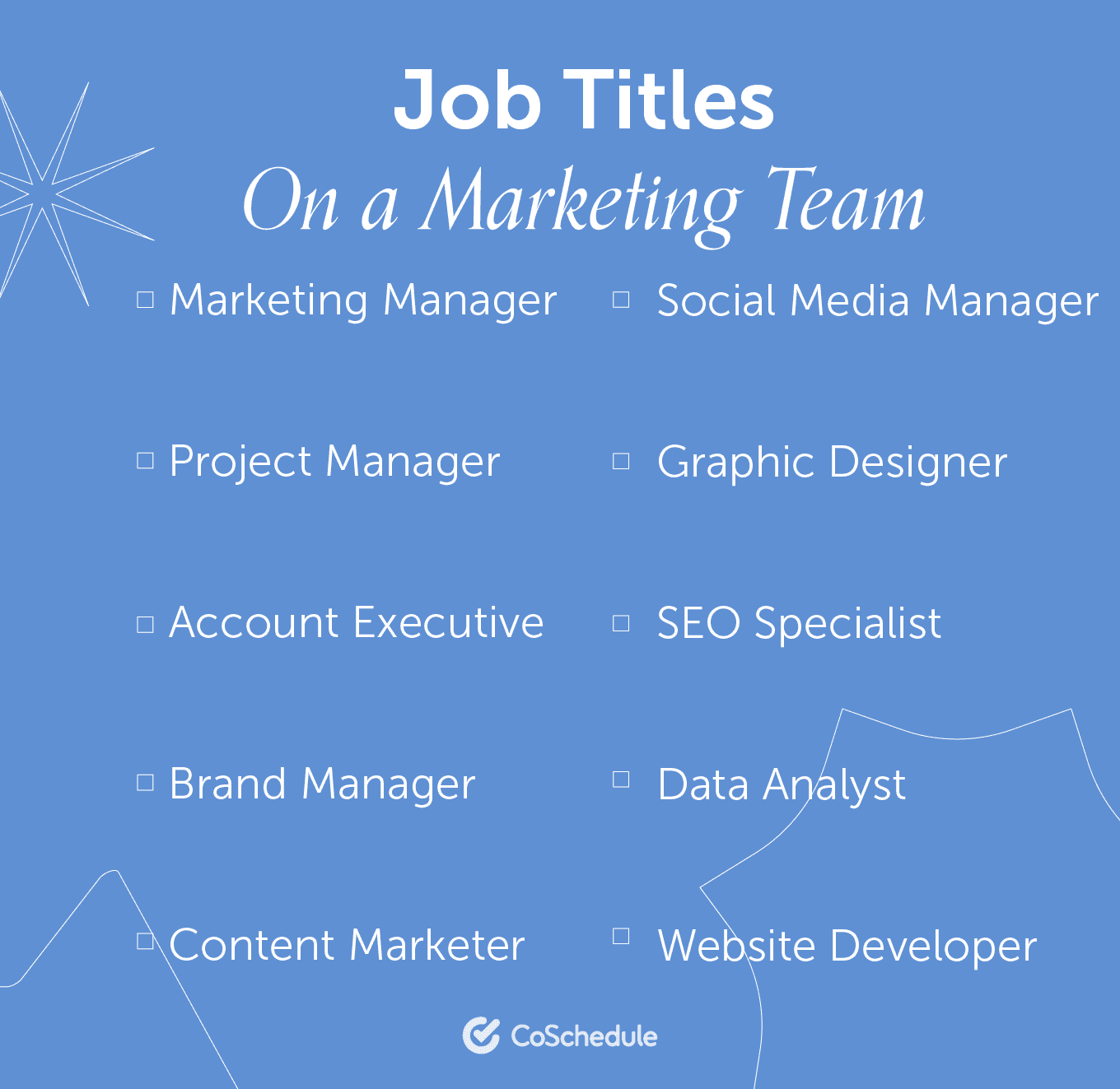 CoSchedule job titles graphic